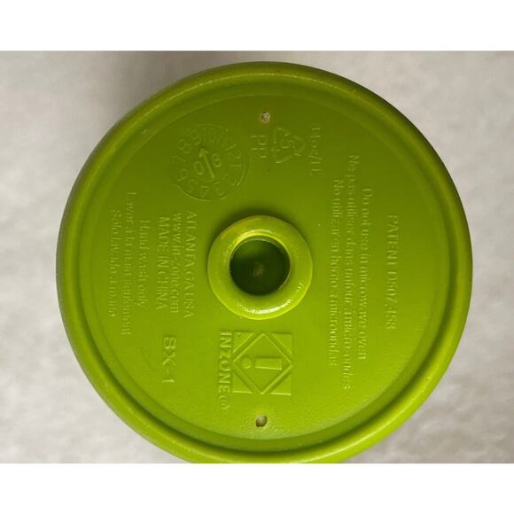 BUBBA KEG Travel Mug with Handle Insulated 34oz Green Silver - Picture 3 of 5